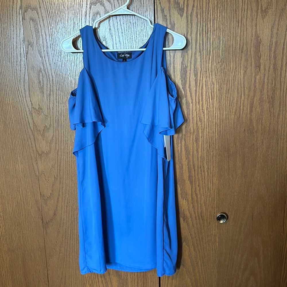 BNWT Love Reign off-shoulder dress size L